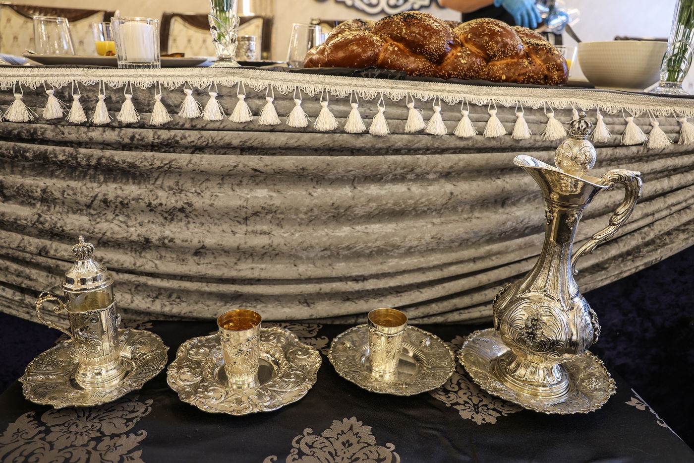 שבע ברכות ומעמד "ותגדל כבודו" בקהילת אזמרה בצפת