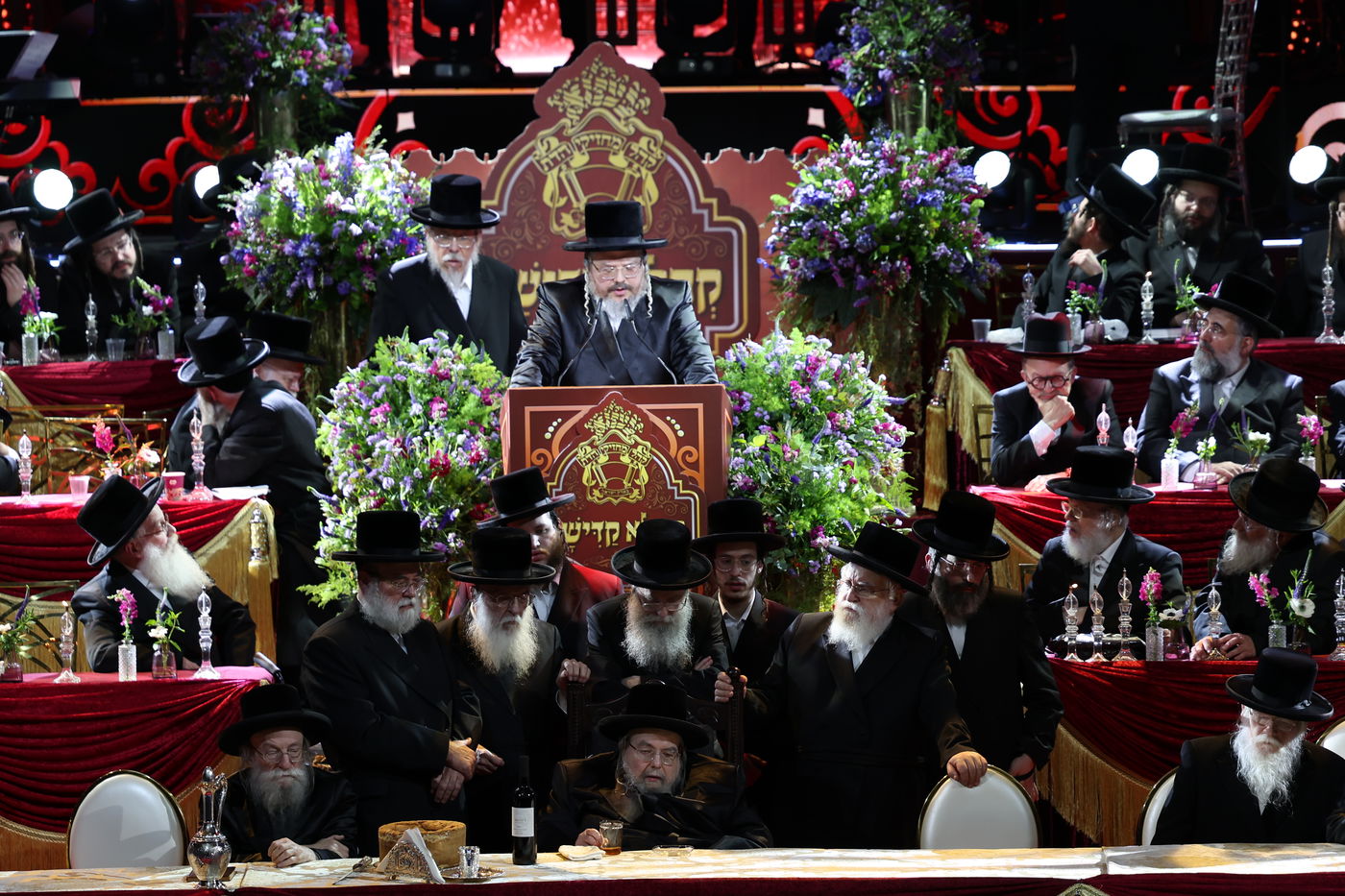 מעמד 'עשר עטרות' בחצה"ק בעלזא 