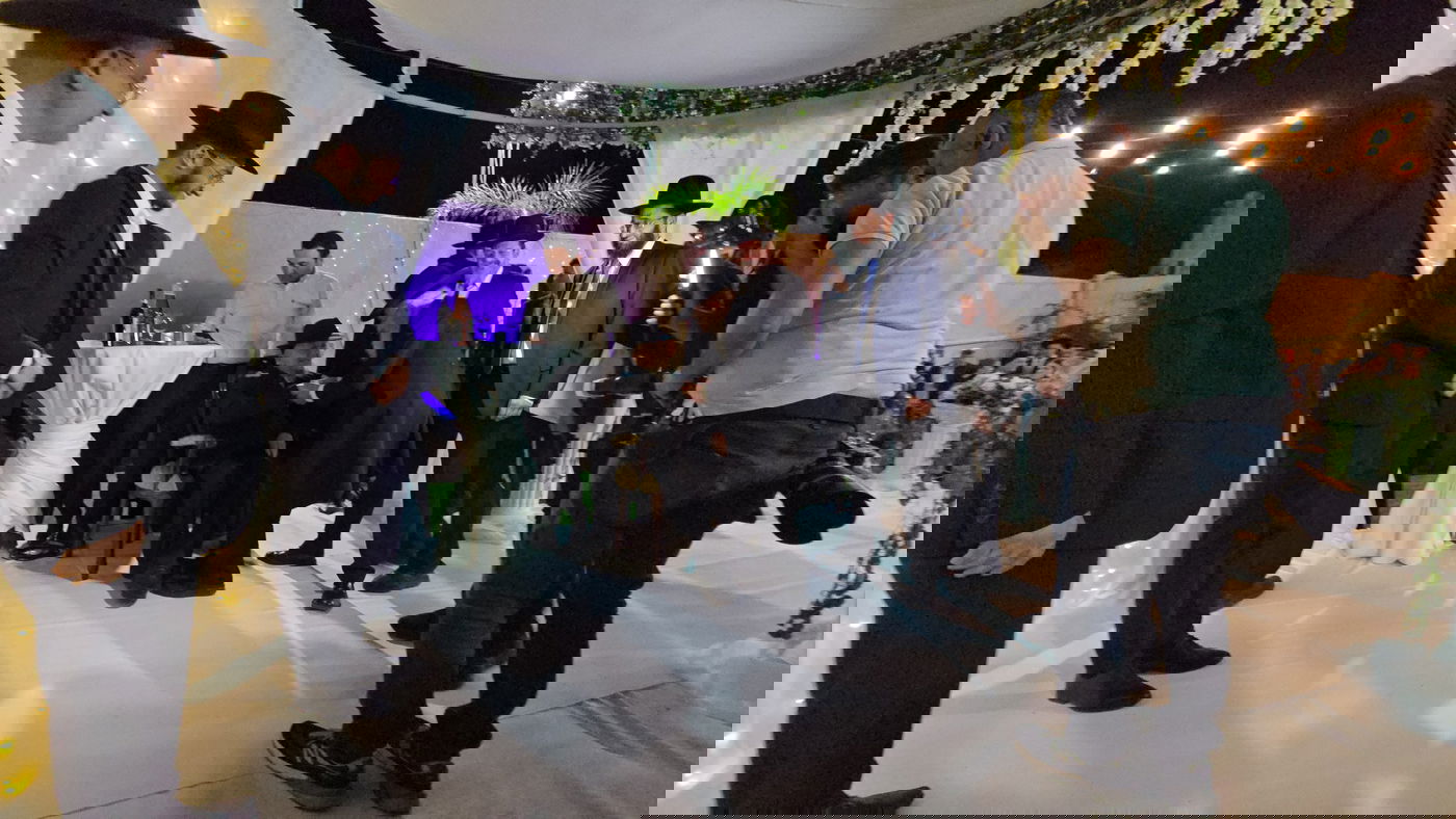 שמחת נישואי נכדת הגר"מ מאזוז