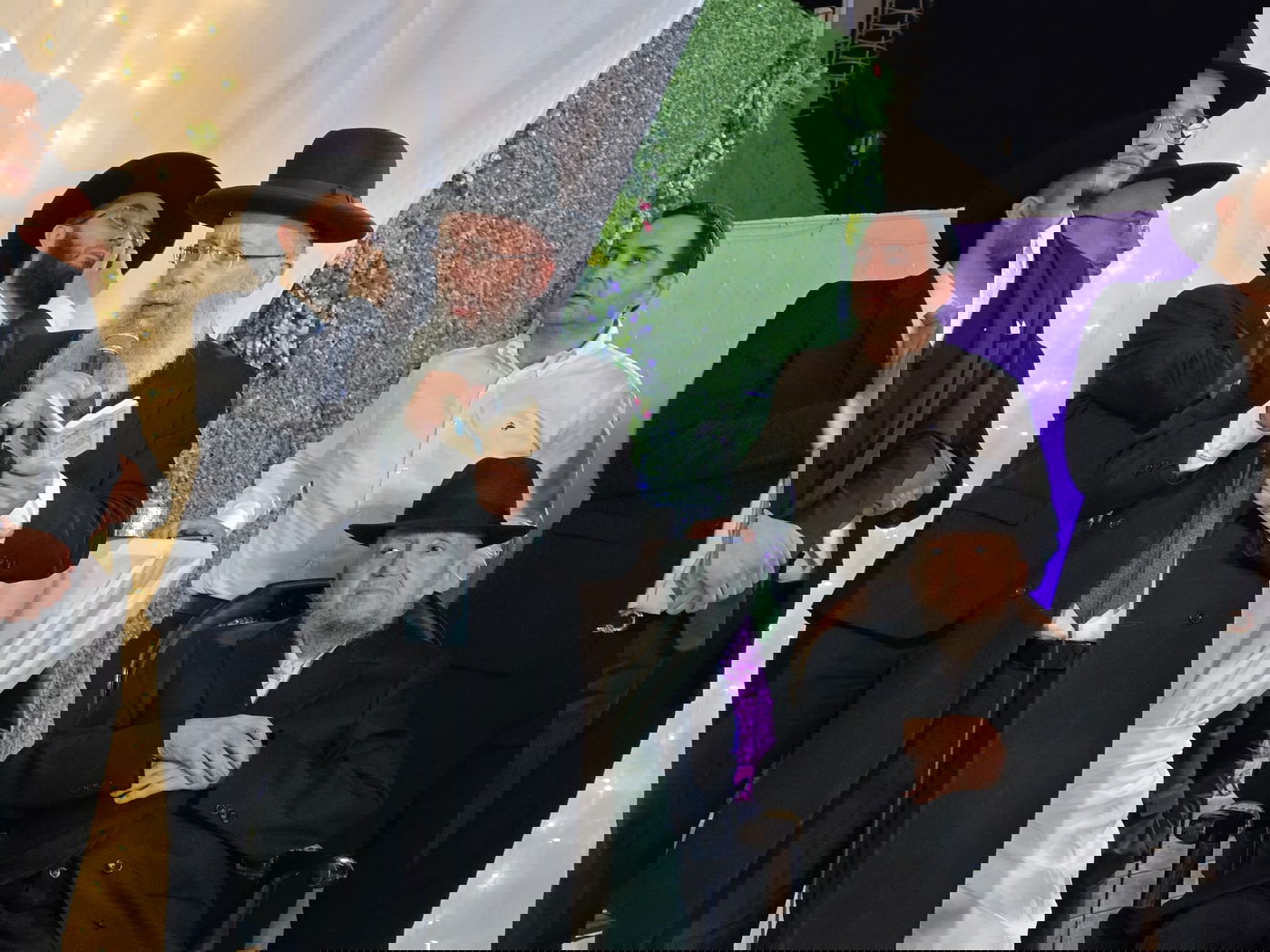 שמחת נישואי נכדת הגר"מ מאזוז