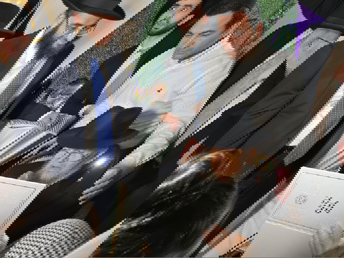 שמחת נישואי נכדת הגר"מ מאזוז