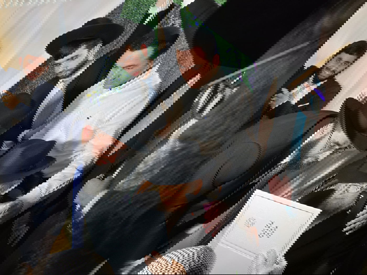 שמחת נישואי נכדת הגר"מ מאזוז