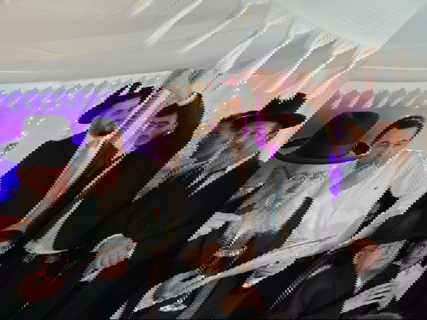 שמחת נישואי נכדת הגר"מ מאזוז