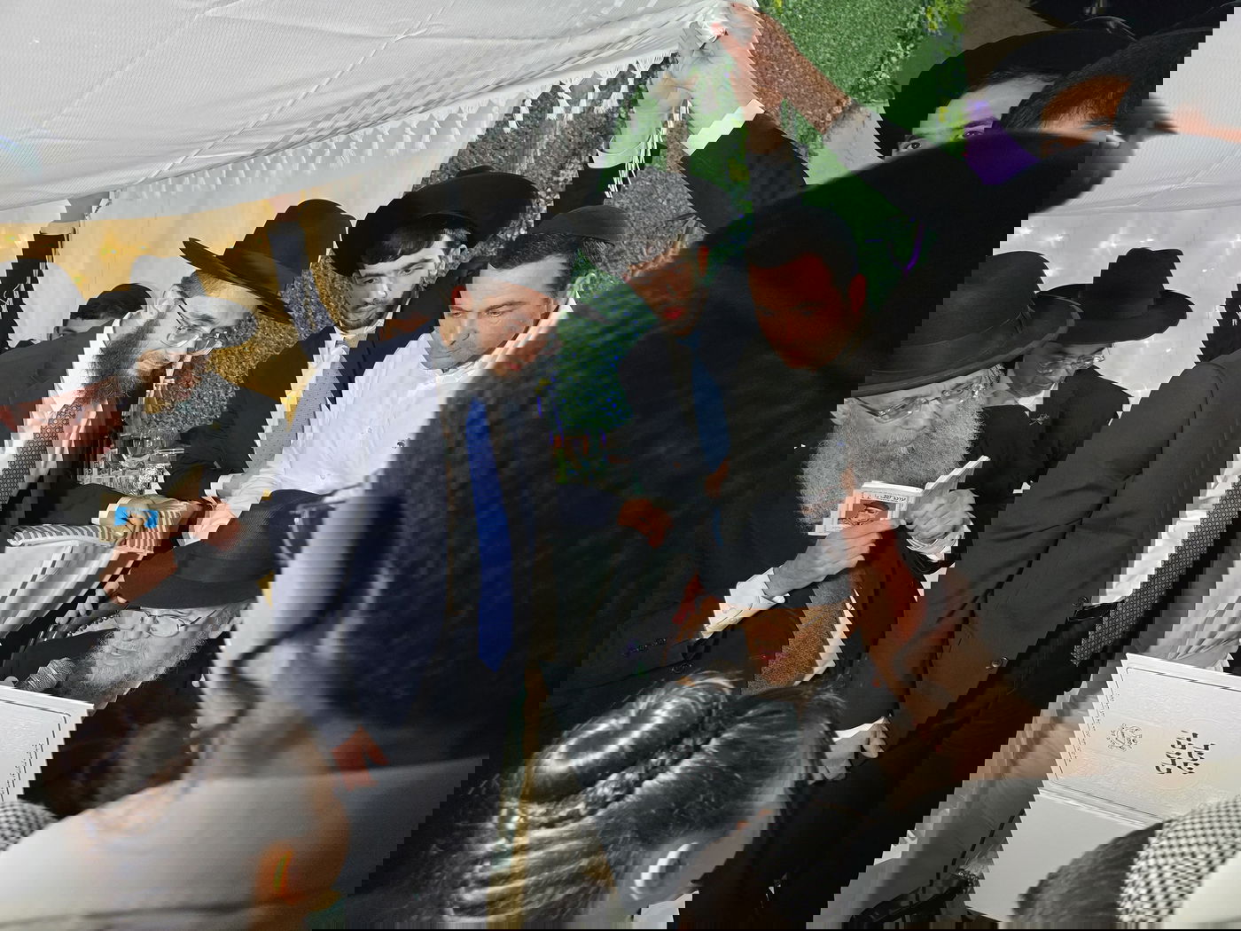 שמחת נישואי נכדת הגר"מ מאזוז