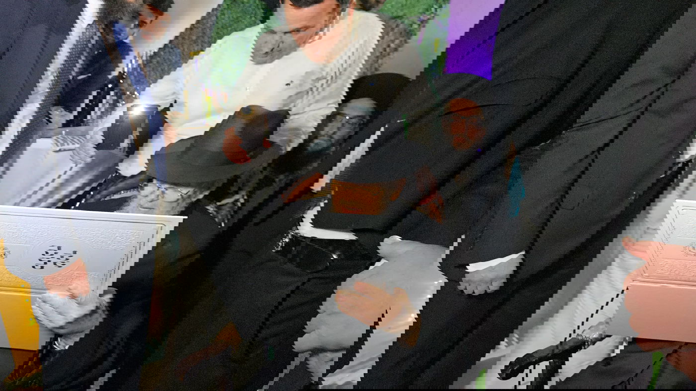 שמחת נישואי נכדת הגר"מ מאזוז