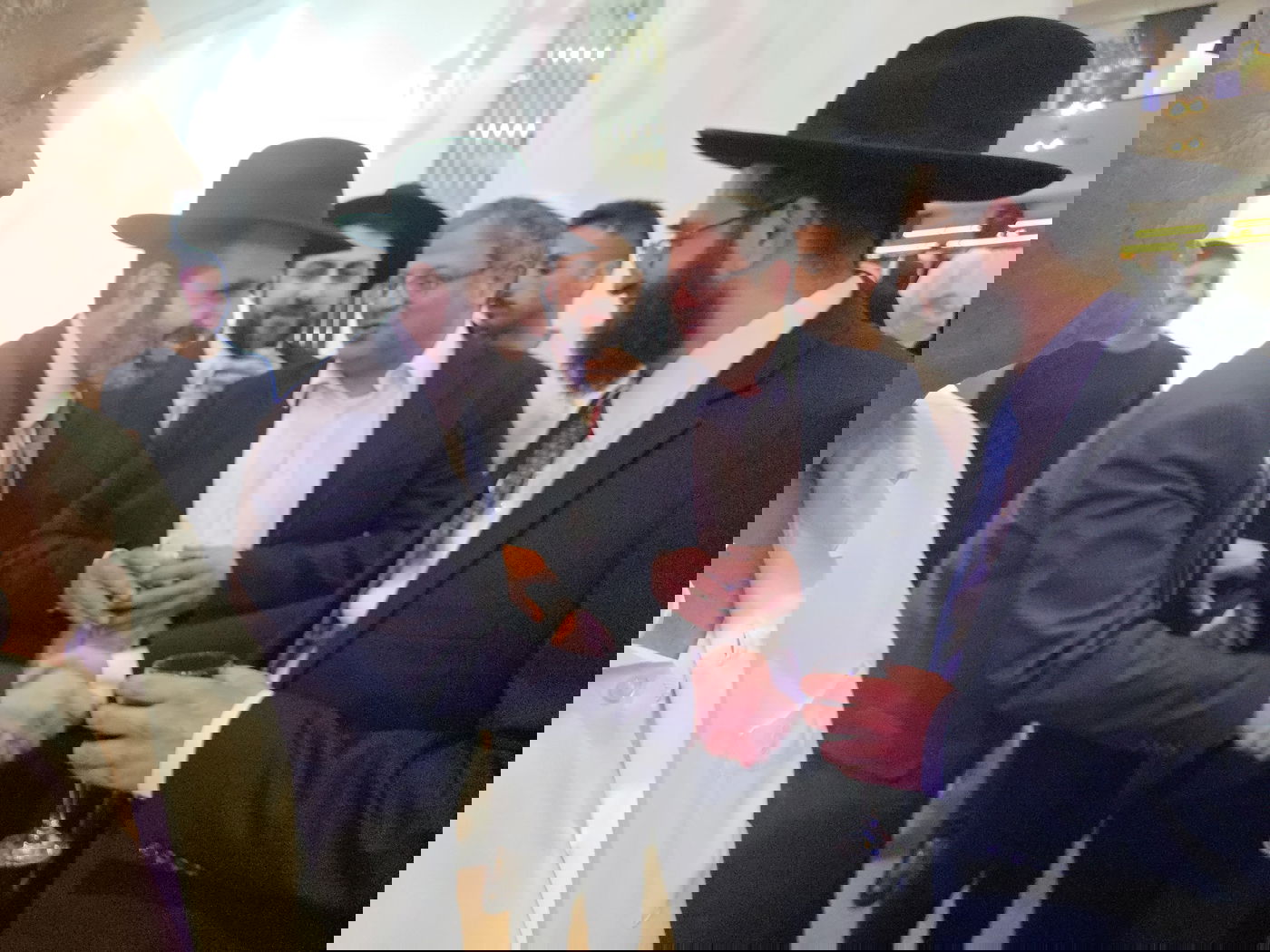 שמחת נישואי נכדת הגר"מ מאזוז