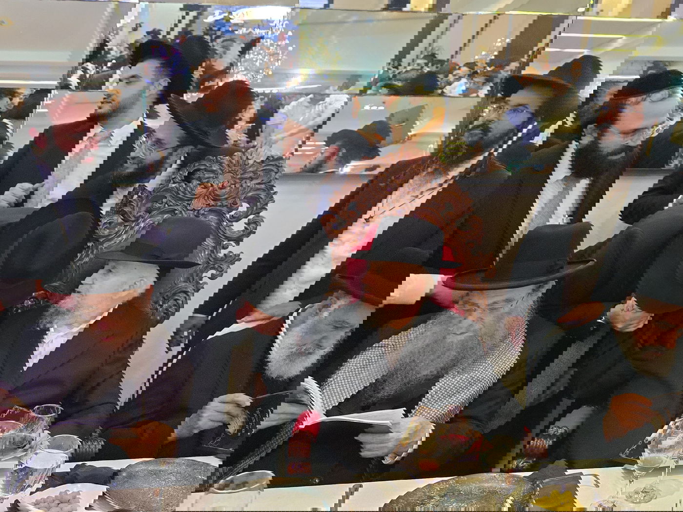 שמחת נישואי נכדת הגר"מ מאזוז