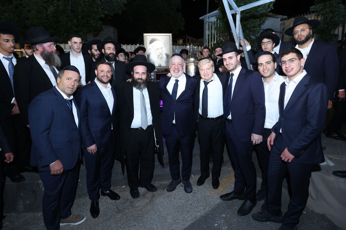 הילולא והכנסת ספר תורה לע"נ הגאון רבי רפאל אליהו ציון סופר זצ"ל