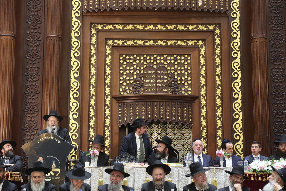 הילולא והכנסת ספר תורה לע"נ הגאון רבי רפאל אליהו ציון סופר זצ"ל