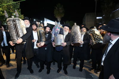 הילולא והכנסת ספר תורה לע"נ הגאון רבי רפאל אליהו ציון סופר זצ"ל