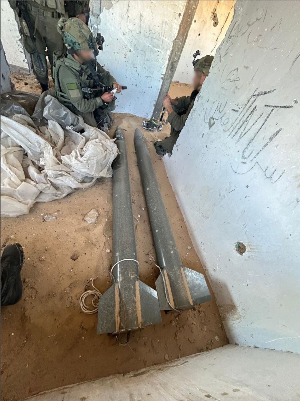 פעילות הכוחות הרפיח והחרמת אמל"ח