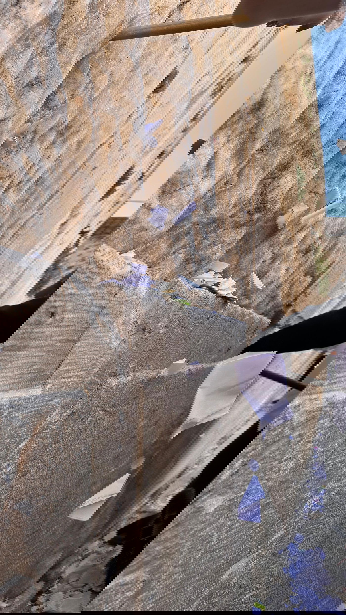 פינוי אבני הכותל