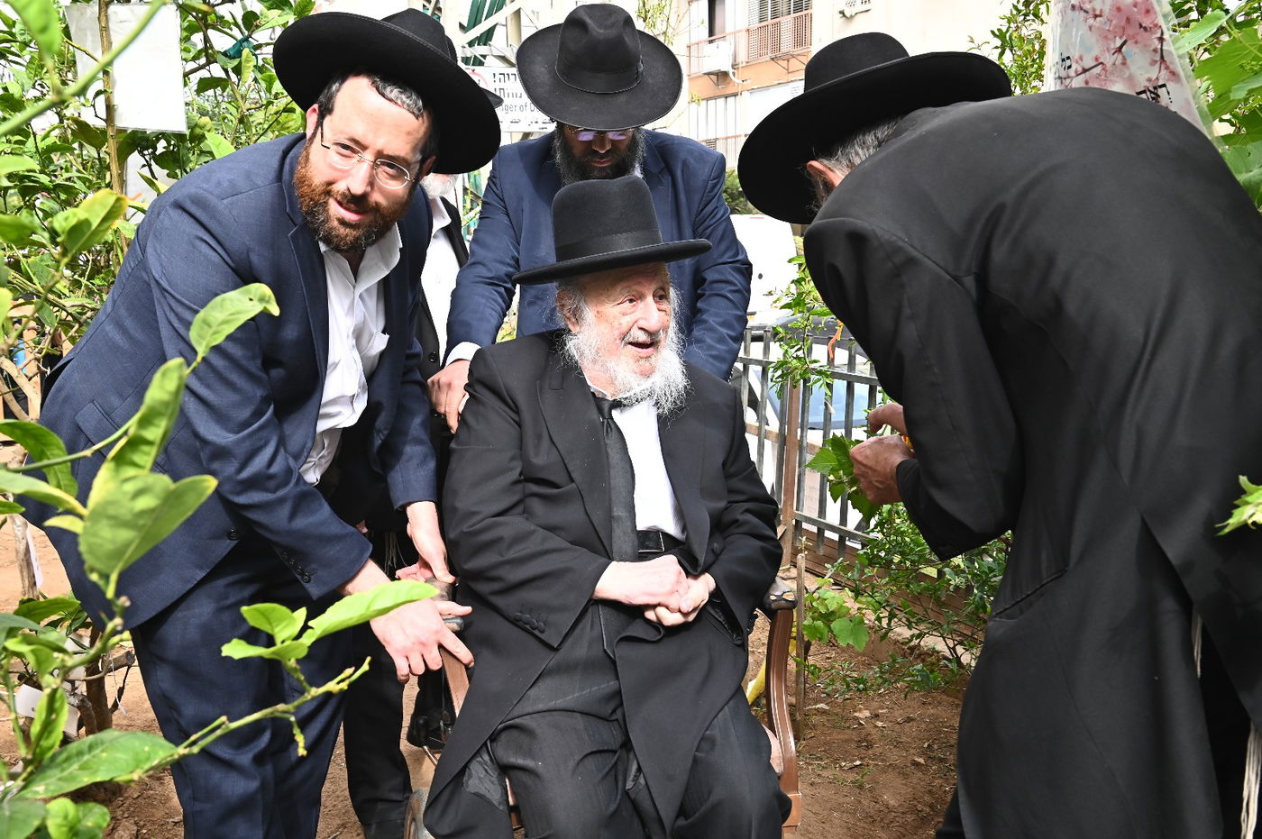הגרב"ד פוברסקי בברכת האילנות