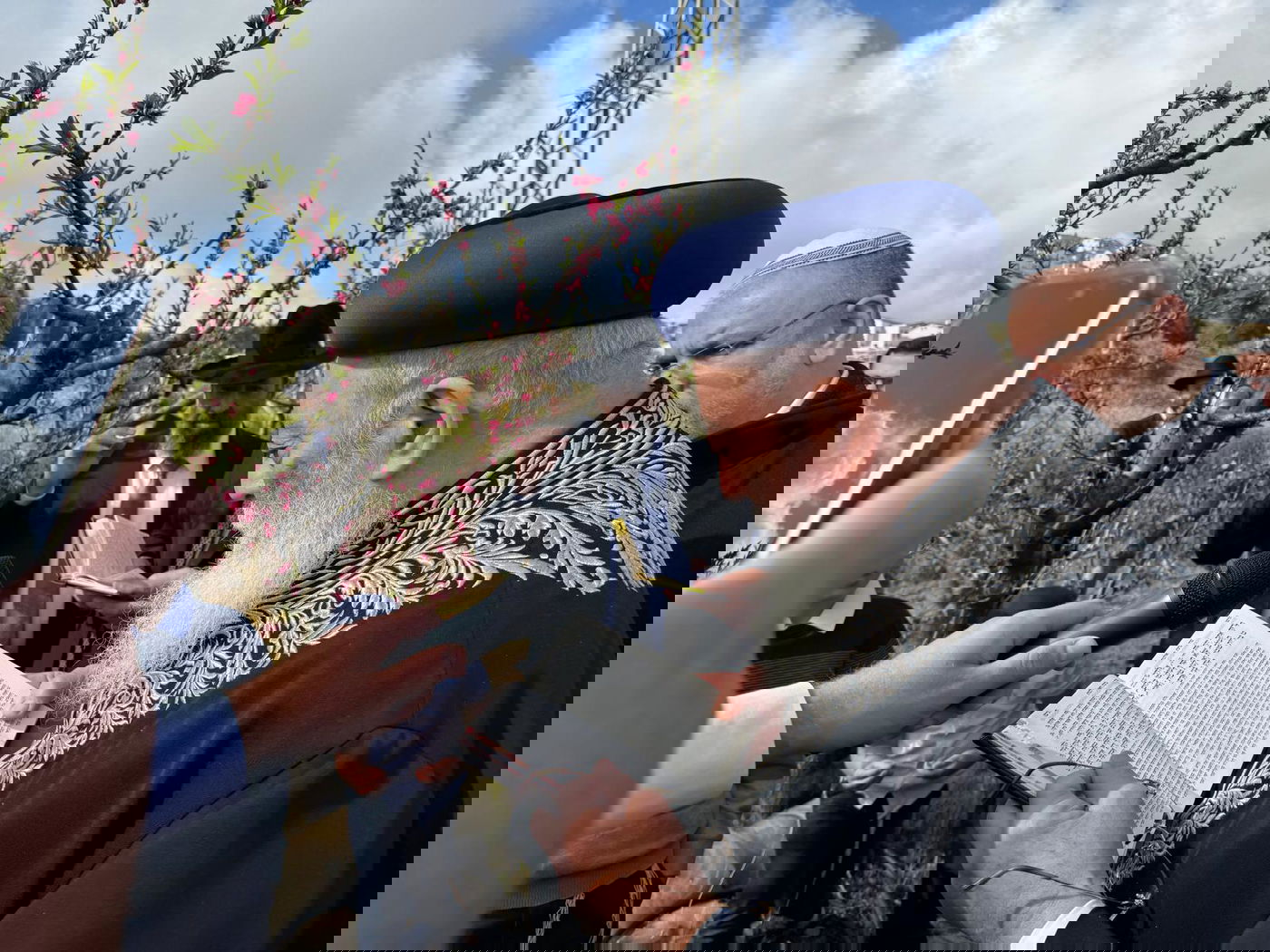 הגרש"מ עמאר בברכת האילנות