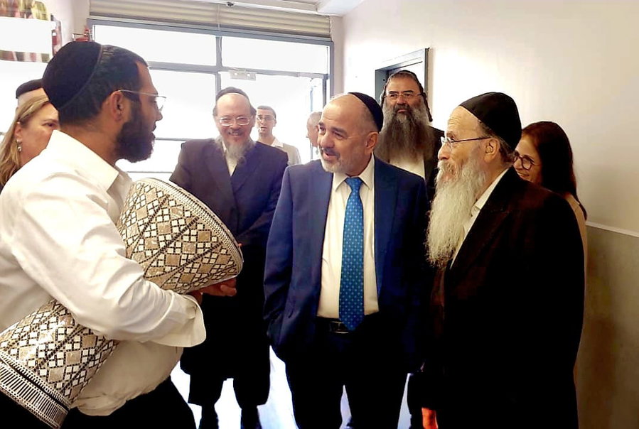 השר מרגי בביקור