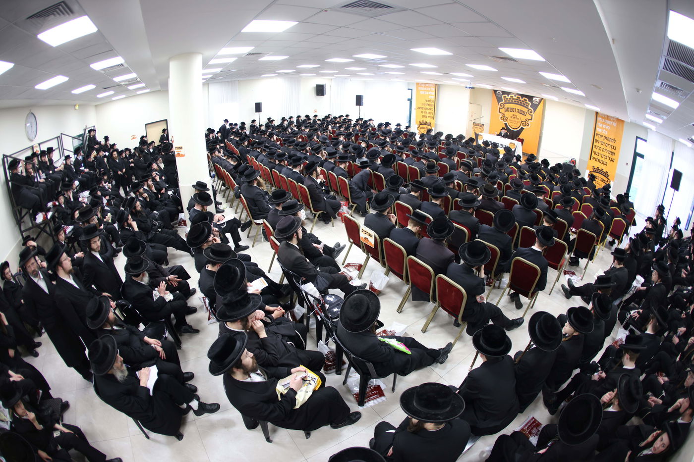 כינוס נגד פגעי הטכנולוגיה בקהילת 'קהל חסידי ירושלים' 