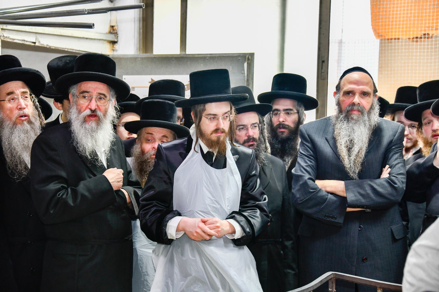 האדמו"ר מסאדיגורה באפיית מצות