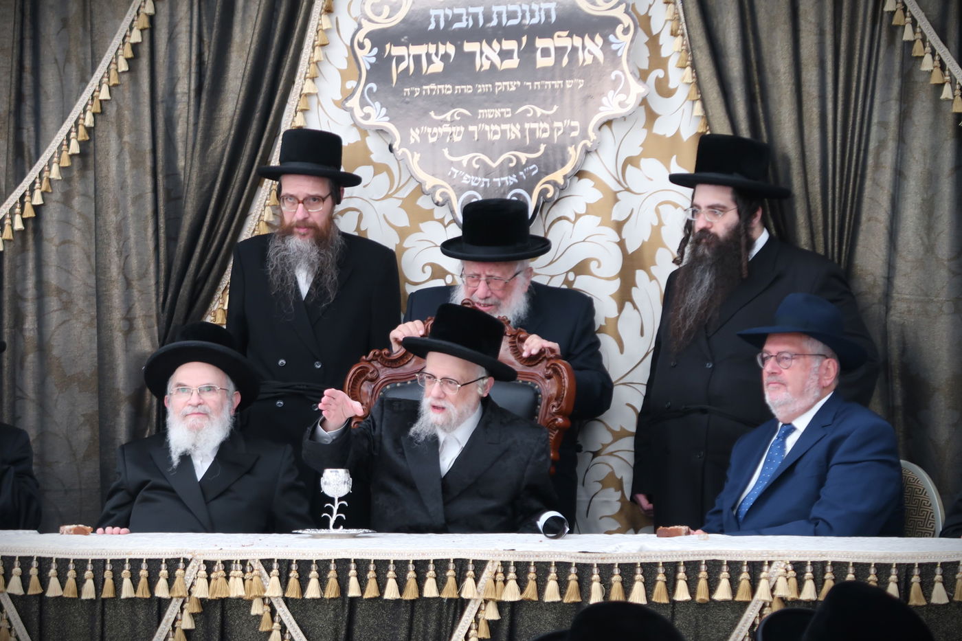 חנוכת הבית לאולם שמחות בסערט ויז'ניץ