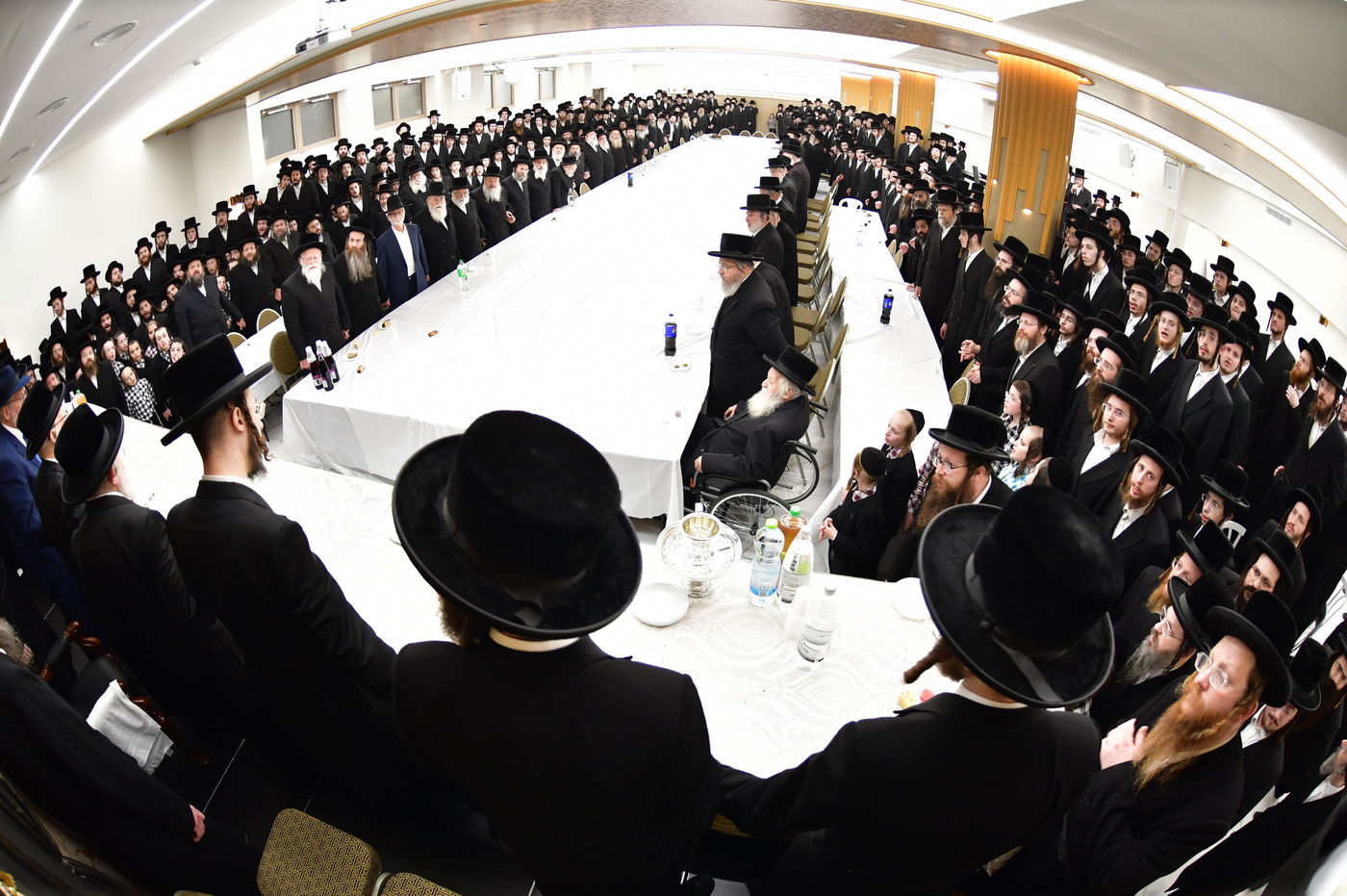 חנוכת הבית לאולם שמחות בסערט ויז'ניץ