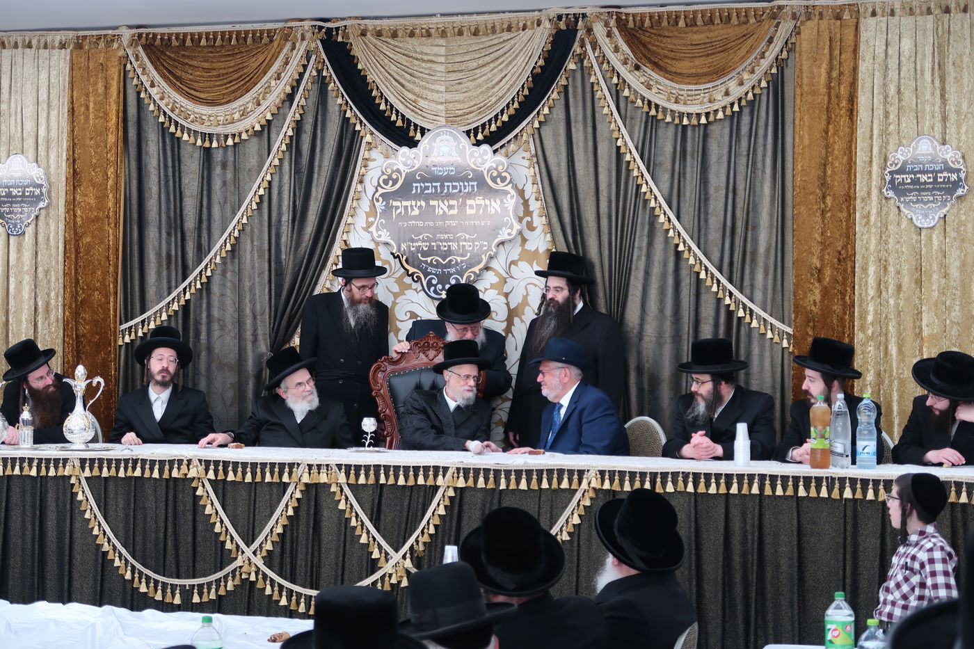 חנוכת הבית לאולם שמחות בסערט ויז'ניץ