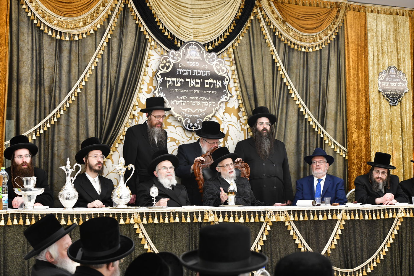 חנוכת הבית לאולם שמחות בסערט ויז'ניץ