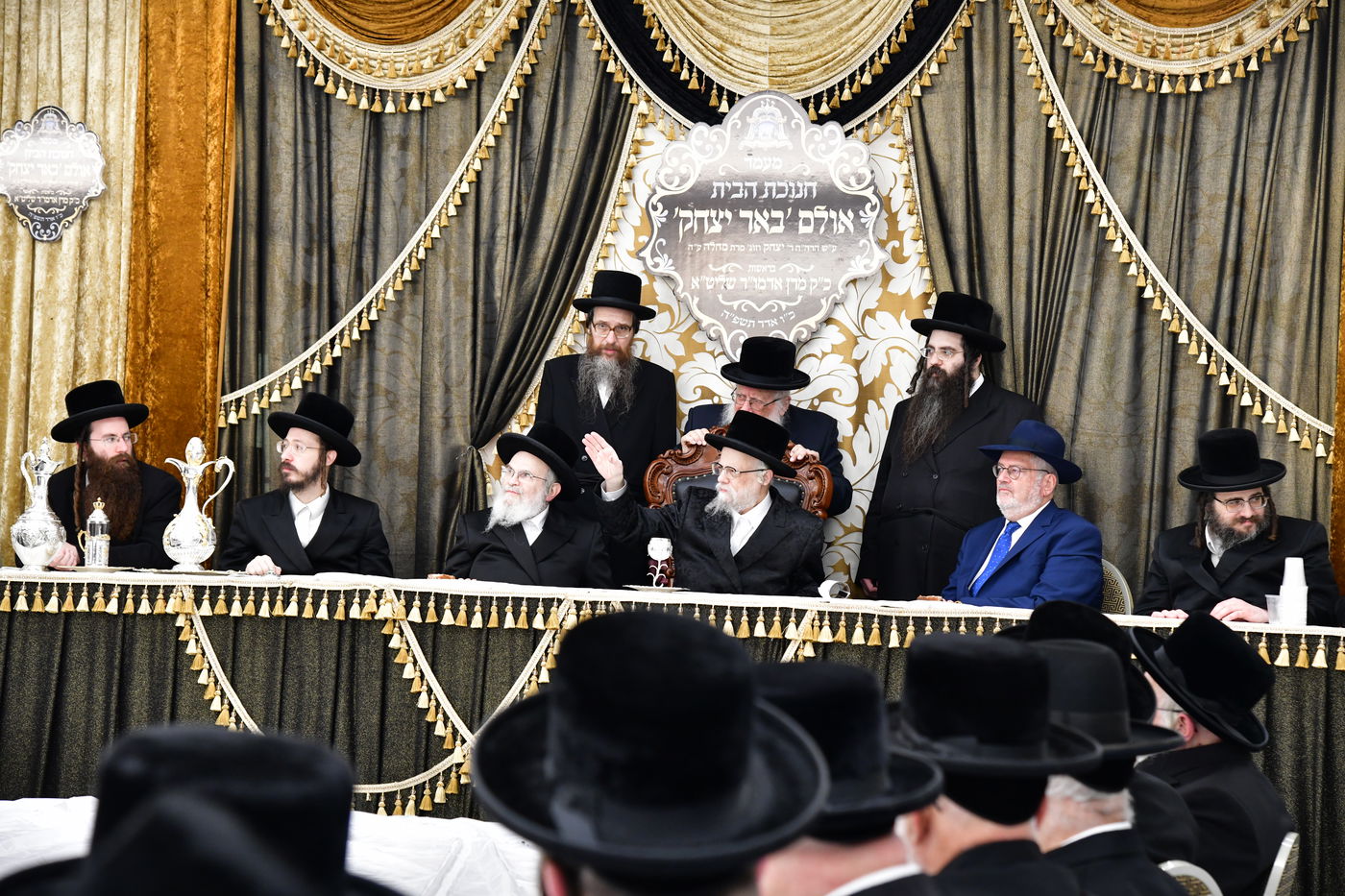 חנוכת הבית לאולם שמחות בסערט ויז'ניץ