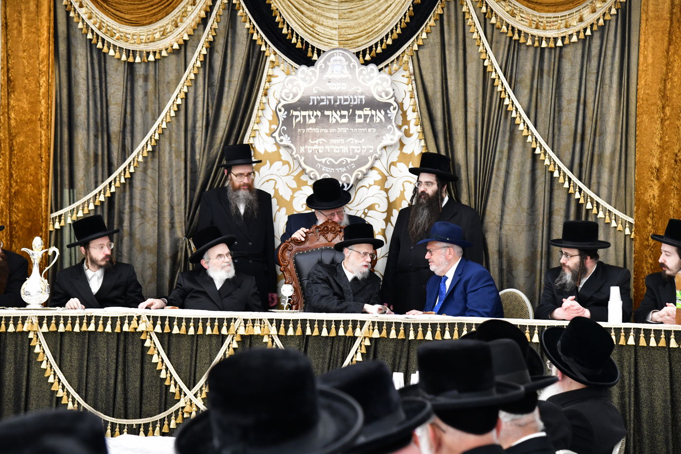 חנוכת הבית לאולם שמחות בסערט ויז'ניץ