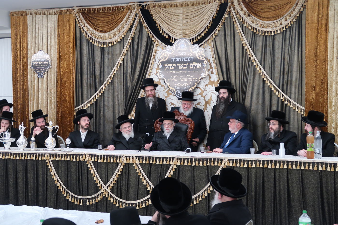 חנוכת הבית לאולם שמחות בסערט ויז'ניץ