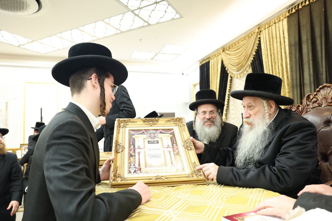 מעמד כבוד התורה בישיבת טשארנאביל אשדוד