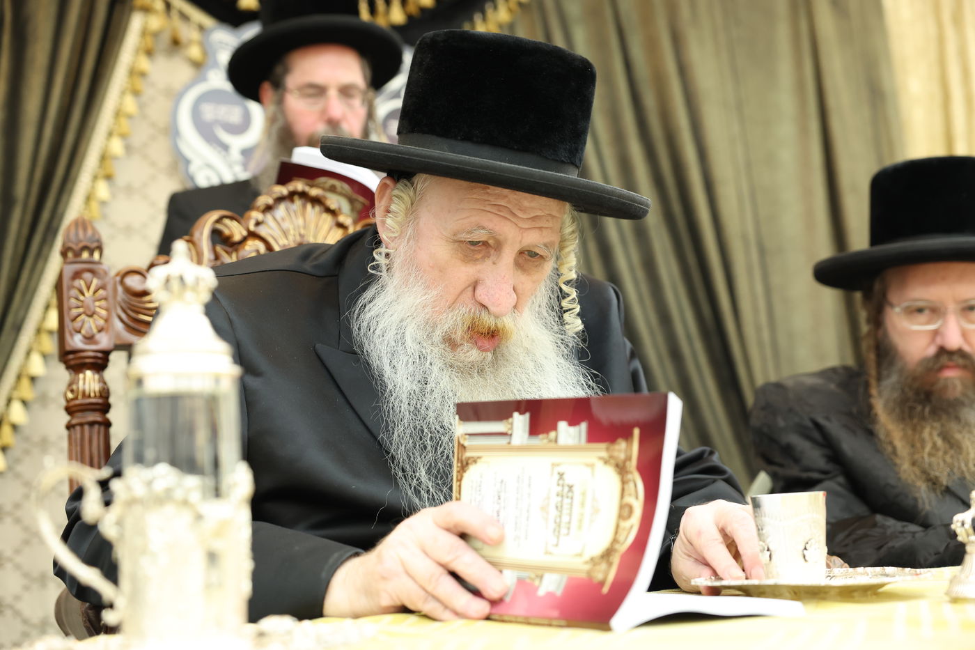 מעמד כבוד התורה בישיבת טשארנאביל אשדוד