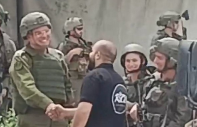 דובר צה"ל בערבית נכנס לג'נין ונפגש עם מקומיים - ברשתות הפלסטיניות התעוררה סערה