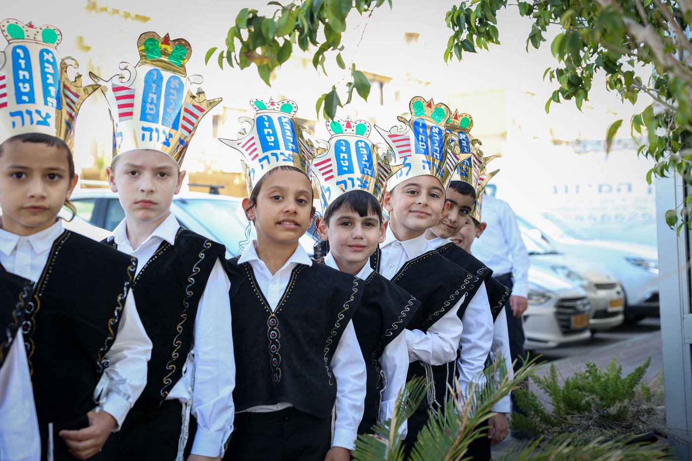 מסיבת חומש בתלמוד תורה 'תורה תמימה' בקרית אתא