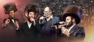 זאנוויל ויינברגר, בערי וועבר, אהרן רזאל ומקהלת 'מלכות' יחד עם האלפים: 'אני מאמין'