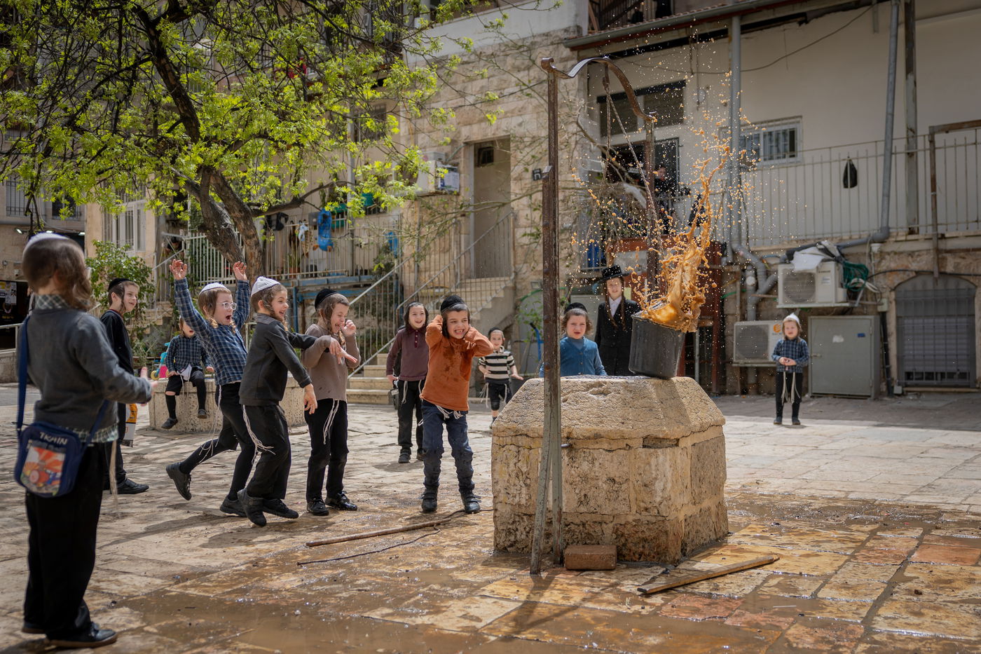 ערב פסח במאה שערים