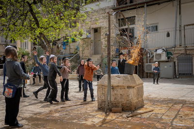 ערב פסח במאה שערים