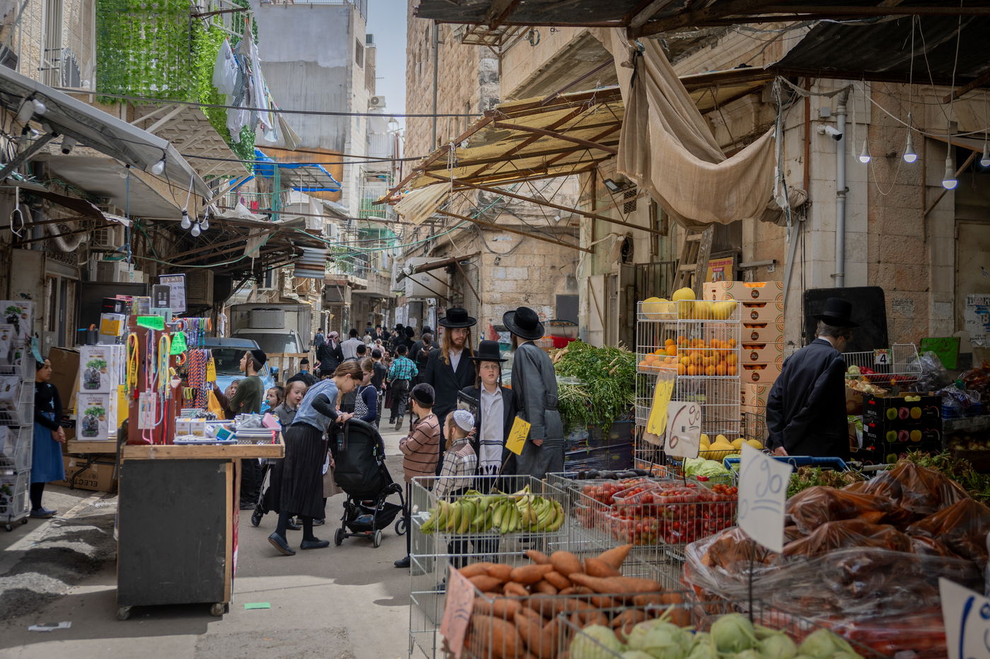 ערב פסח במאה שערים