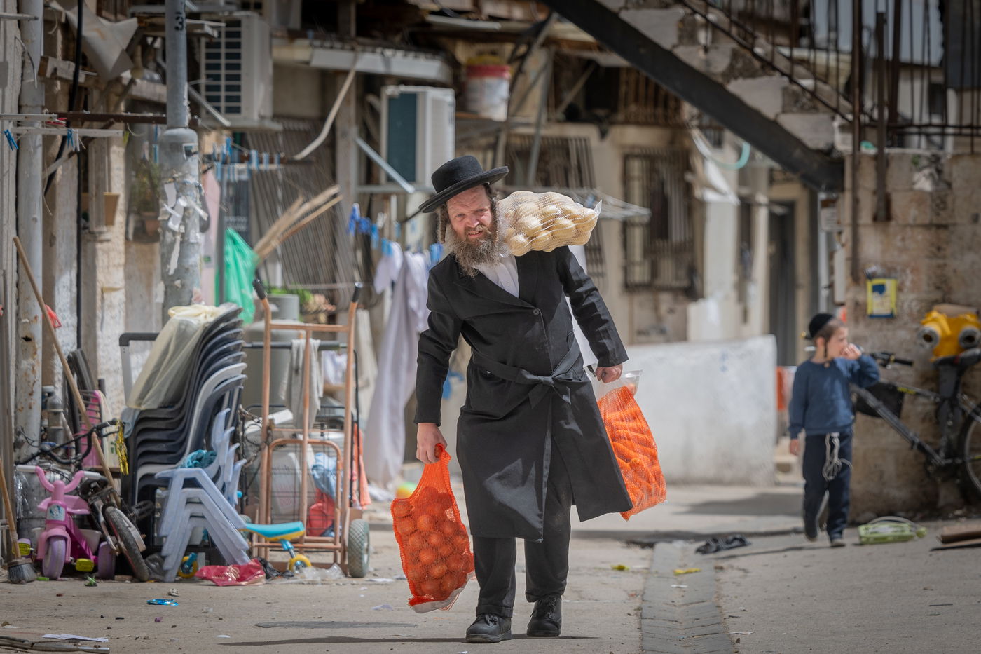 ערב פסח במאה שערים