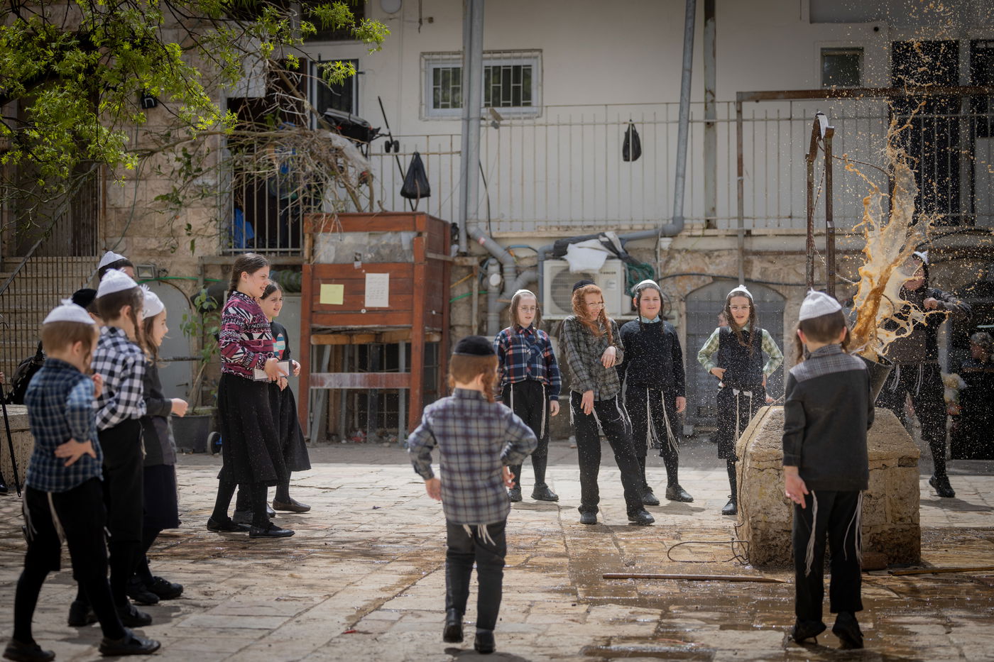 ערב פסח במאה שערים