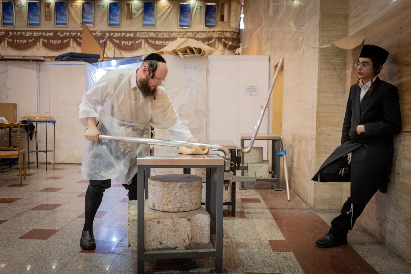 ערב פסח במאה שערים