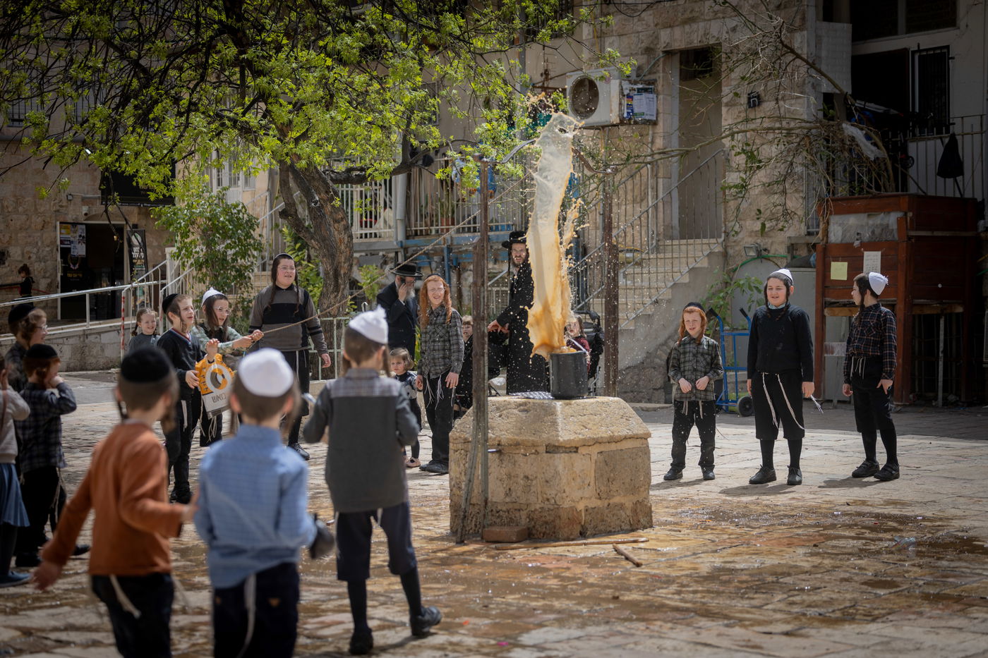 ערב פסח במאה שערים