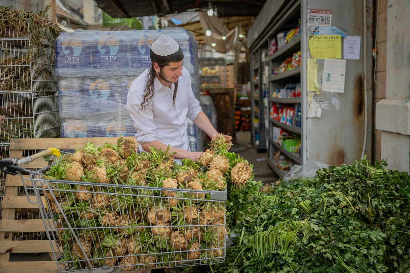 ערב פסח במאה שערים
