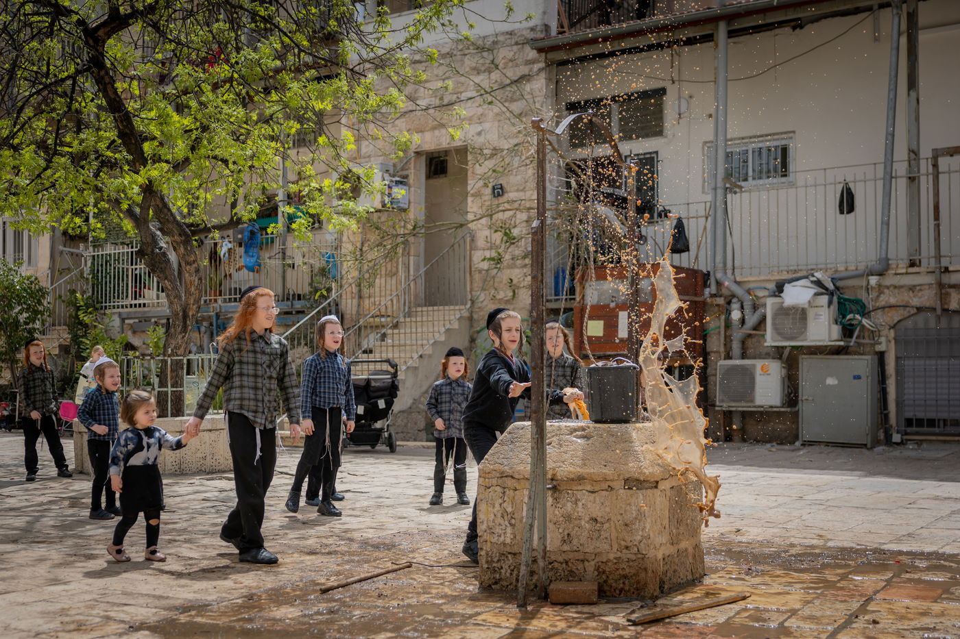 ערב פסח במאה שערים