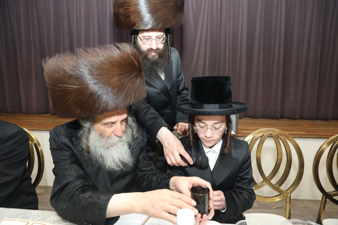 שמחת הבר מצוה לנכד גאב"ד לינז