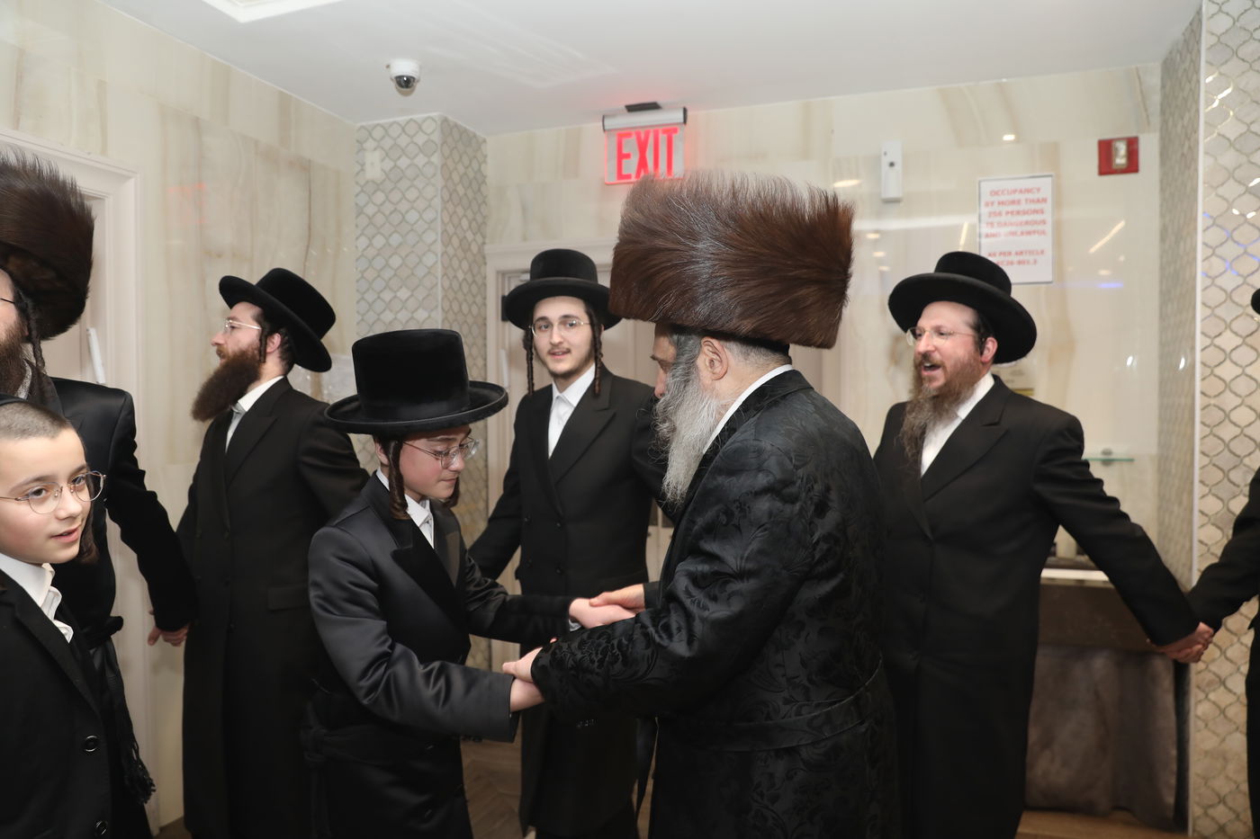 שמחת הבר מצוה לנכד גאב"ד לינז