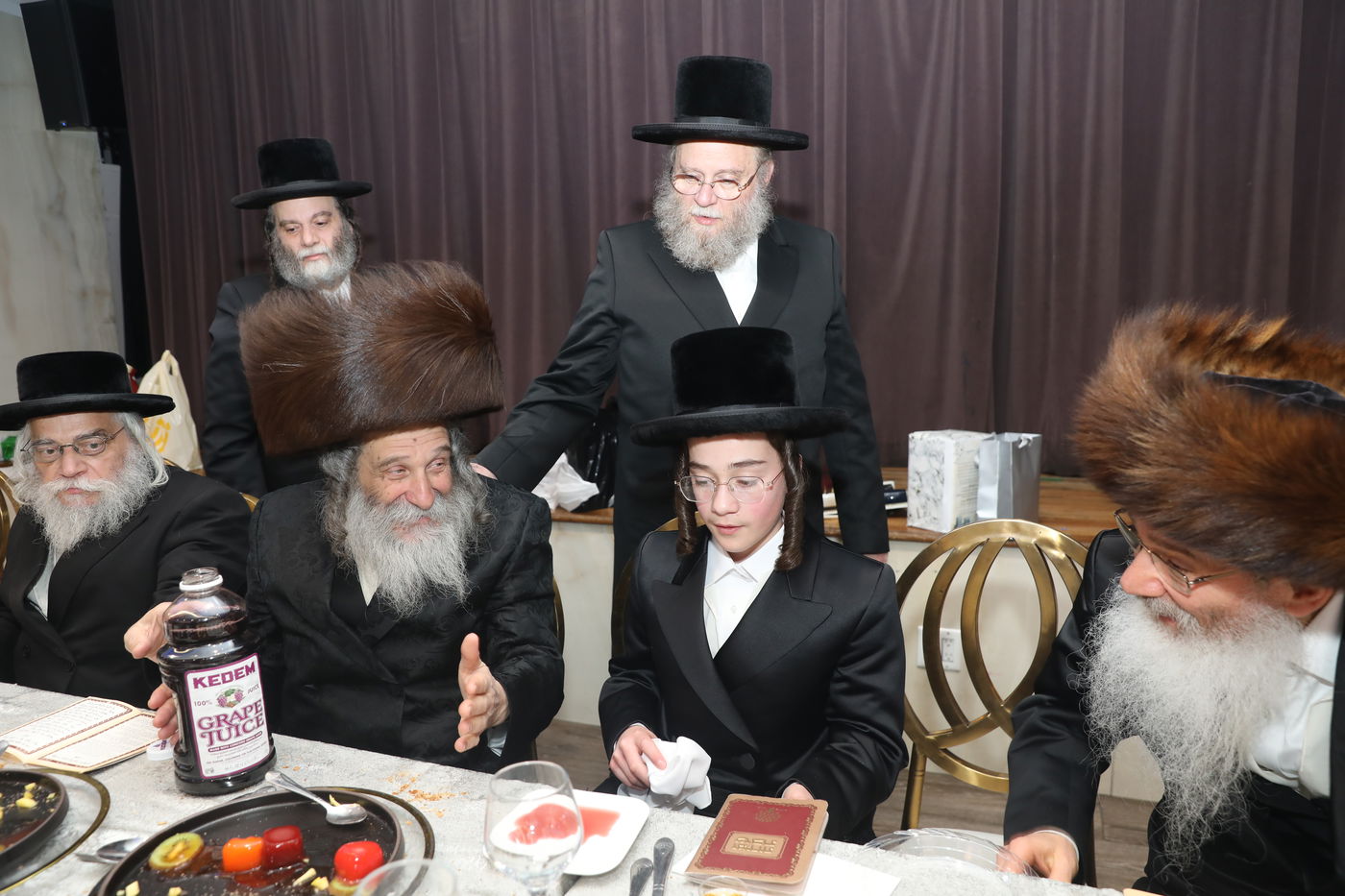 שמחת הבר מצוה לנכד גאב"ד לינז