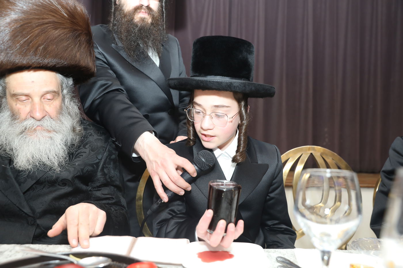 שמחת הבר מצוה לנכד גאב"ד לינז