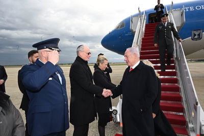 נתניהו נוחת בוושינגטון, הלילה