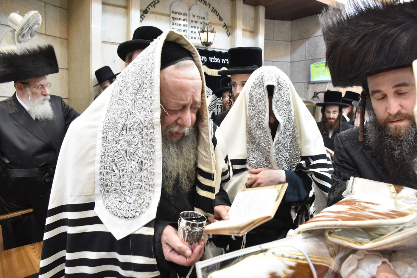 שמחת הברית בחצרות נאראל - זוטשקא אמסנא - זוויעהיל