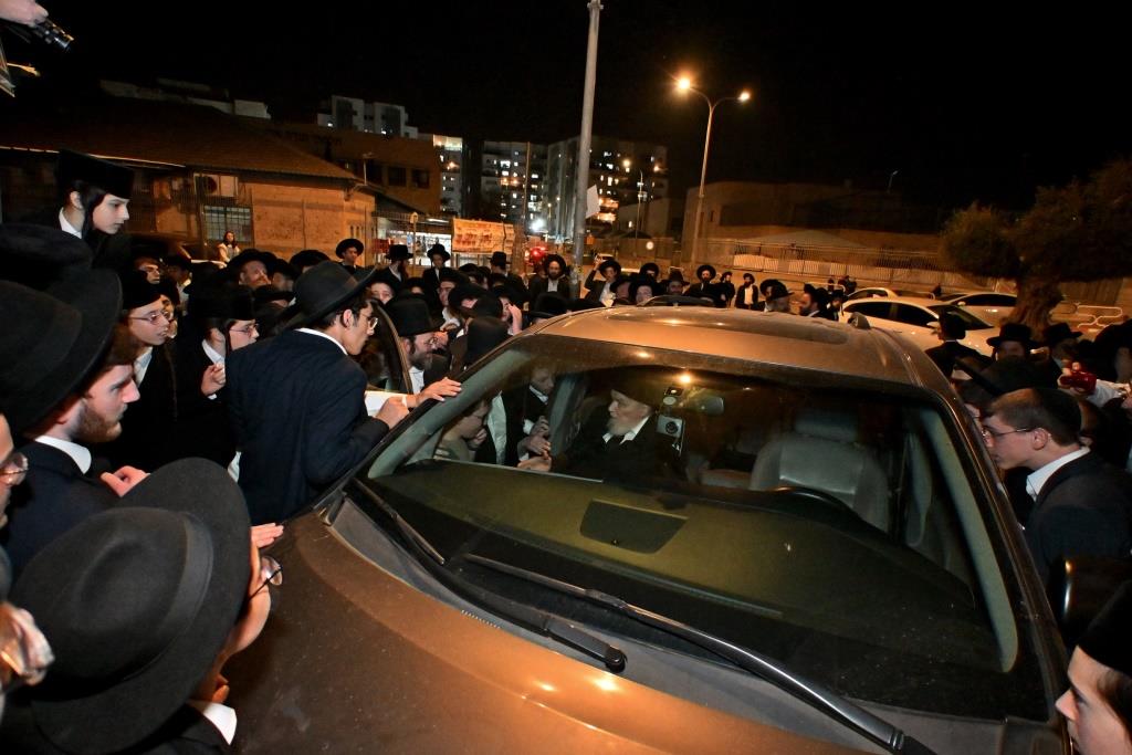 הגאון רבי משה הלל הירש בשיחת חיזוק באשדוד 