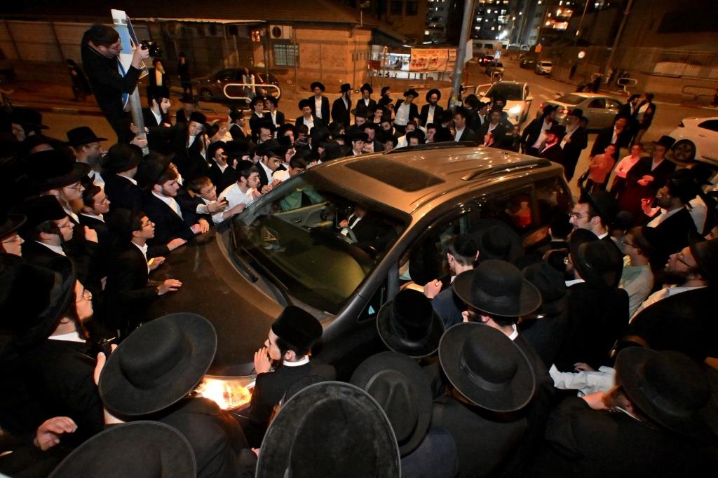 הגאון רבי משה הלל הירש בשיחת חיזוק באשדוד 